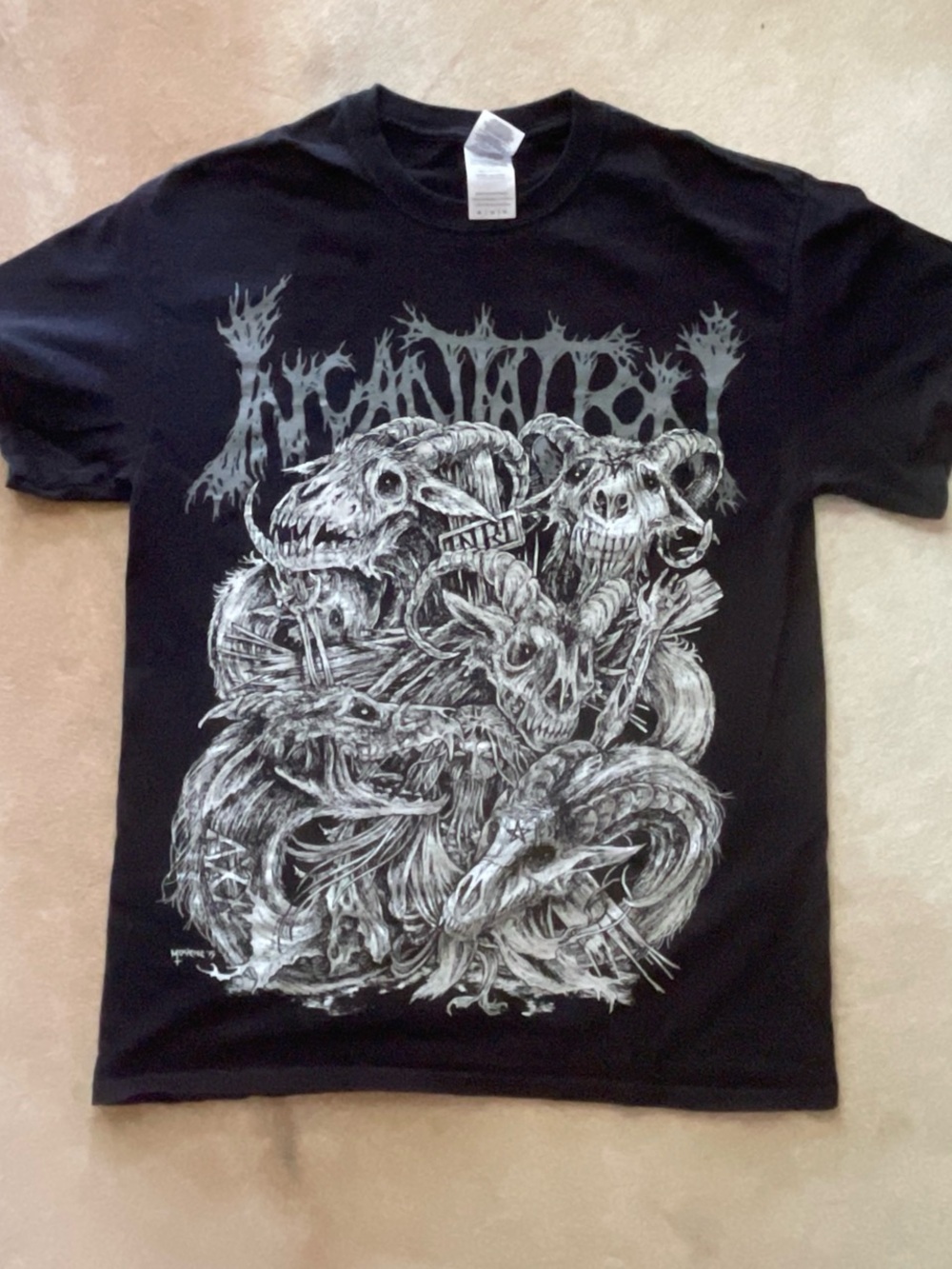 Incantation Metal Band Tee
